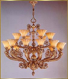 Alabaster Chandeliers Model: RL 1556-123